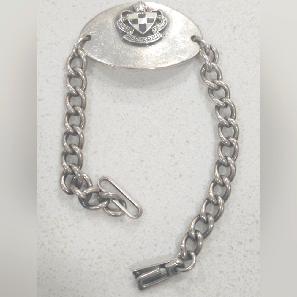 Bishops University Silver Bracelet